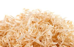 wood shavings