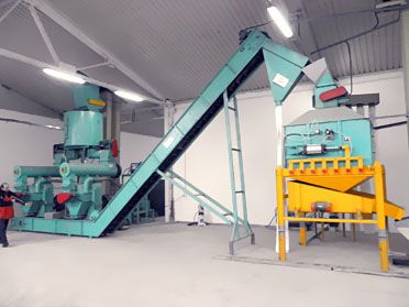 3TPH Complete Wood Pellet Plant in Serbia